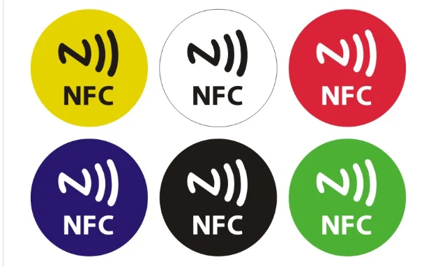 6tk/Palju 30mm NFC-Kleebised Protokolli ISO14443A 13.56 MHz NFC 213 Universaalne Silt RFID-kiibid ja Kõik NFC Telefonid