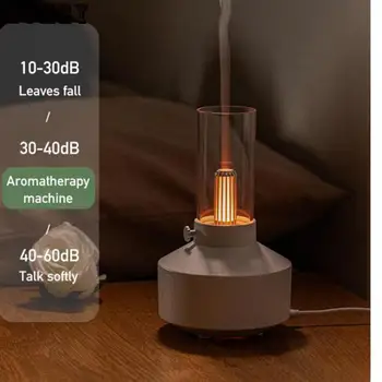 Küünlavalgel Lõhn Difuusor, Kaasaskantav 150Ml USB Õhu Niisutaja eeterliku Õli Hajuti Lahe Udu Tegija Fogger LED Night Light