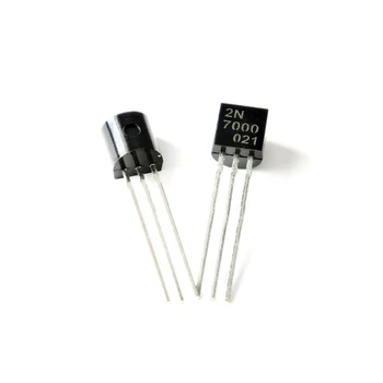 20PCS 2N7000 TO92 TO-92 Väike Signaali MOSFET 200 mAmps, 60 Volti N-Kanaliga Transistori uus originaal