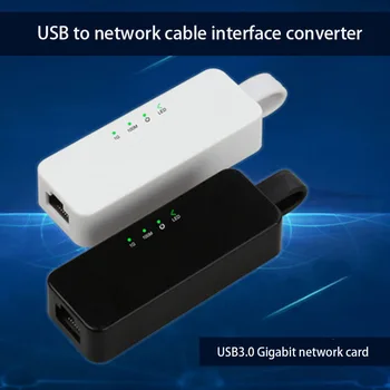 10/100/1000mbps kiire USB3.0 võrgu kaabli liides Fast Ethernet RJ-45 LAN Gigabit Adapter juhtmega USB3.0 Võrgu Kaart