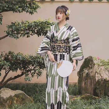 Jaapani Stiil Naiste Suvel Kimono 100% Puuvillane Pikk Kleit Hommikumantel Ametlik Yukata Sooritades Kleit Fotograafia Riided Kostüüm