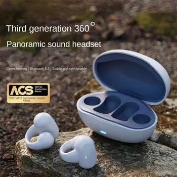 Juhtmeta Bluetooth-Kõrvaklapp Luu Juhtivus Stero Super Bass Mugav Kanda Kõrvaklappide Pikk Vastupidavust Veekindel Earbuds