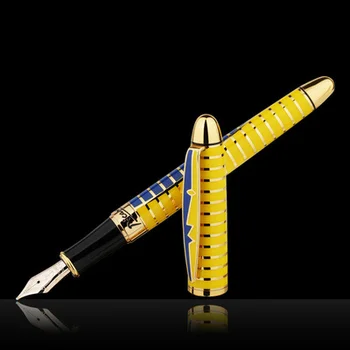 Pimio 81 Lill Tants 10K Gold Tip Pen Õpilane Pen Office ' i Purskkaev Pliiats kinkekarbis