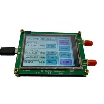 ADF4350 ADF4351 Moodul TFT Värviline Puutetundlik Ekraan STM32 Pühib Sagedus RF Signaali Allikas