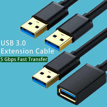 5Gbps USB3.0 pikendusjuhe Smart TV PS4 Xbox Üks SSD USB-USB-Kaabel Extender Data Juhe, USB 3.0 2.0 Kiire Ülekanne Kaabel
