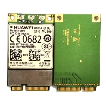 Lukustamata Huawei MU609 Traadita 3G WWAN Tööstus-Moodul HSPA /UMTS/GSM/GPRS, Quad-band 850/900/1900/2100 MHz Mini PCIe Kaart