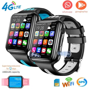 Uus 4G Lapsed Smart Watch LBS+GPS Tracker Dual Kaamera, Veekindel Whatsapp Facebook Telefon Videokõne Muusika Lastele Smartwatch