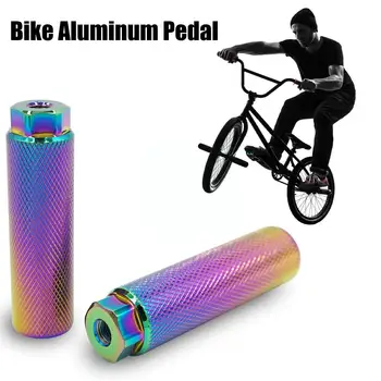 2x Eest MTB BMX Bike Jalgratta Telje Pedaali Sulamist Suu Simon Peg Jalatugi-Käigukanginupp Silinder Grip Anti-Slip Esi-tagatelje Suu Pic T5Y6