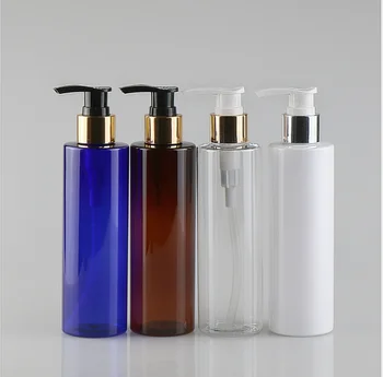20 x 200ML Plastikust Korduvtäidetavaid Pudelid PET Pressitud Pump Dispenser Kreemiga Massaaži Õli Šampoon-Kreem Pakendite Konteiner-ja Kosmeetikatooted
