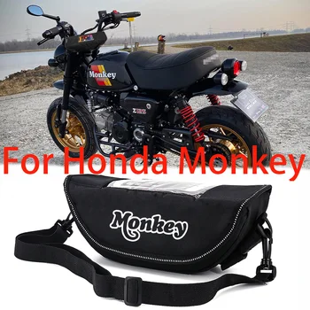 Mootorratta lisavarustusena Veekindel Ja Tolmukindel Lenkstangi Ladustamise Kott navigatsiooni kott Honda Monkey 125 ahv 125z