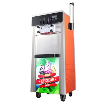 Pehme Jäätise Maker Kaubanduslik Automaatne Külmutada Seadmed Külm Jook Suvel Roostevabast Terasest 220V/110V Plombiir Koonus Masin