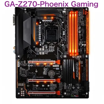 Näiteks Gigabyte GA-Z270-Phoenix Mängude Emaplaadi 64GB LGA 1151 DDR4 ATX Mainboard 100% Testitud OK Täielikult Töö Tasuta Shipping