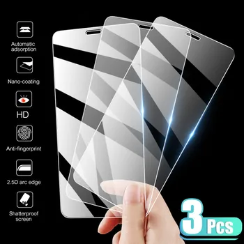 3tk Karastatud Klaas iPhone 11 12 13 Pro Max Screen Protector For iPhone X-XR, XS Max 8 7 6 6s Pluss 12 Mini SE20 5c 5 4 s Film