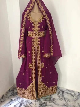 Naiste Beaded Dubai Kleit Aafrika Kleit Fancy Kleit Kauhtana Peen Maroko Kleit